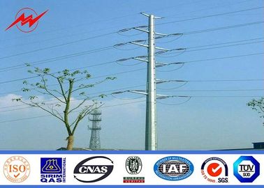 จีน สายไฟฟ้า 9m 10m แกลวนิเซสสําหรับสายไฟฟ้าโพลิกอนแปดเหลี่ยมภายนอก ผู้ผลิต